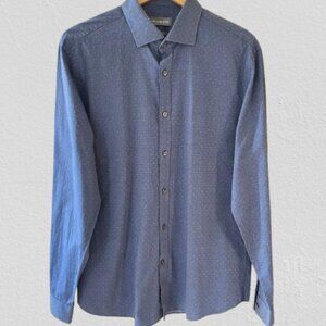 Michael Kors Slim Fit Men's Long Sleeve Shirt